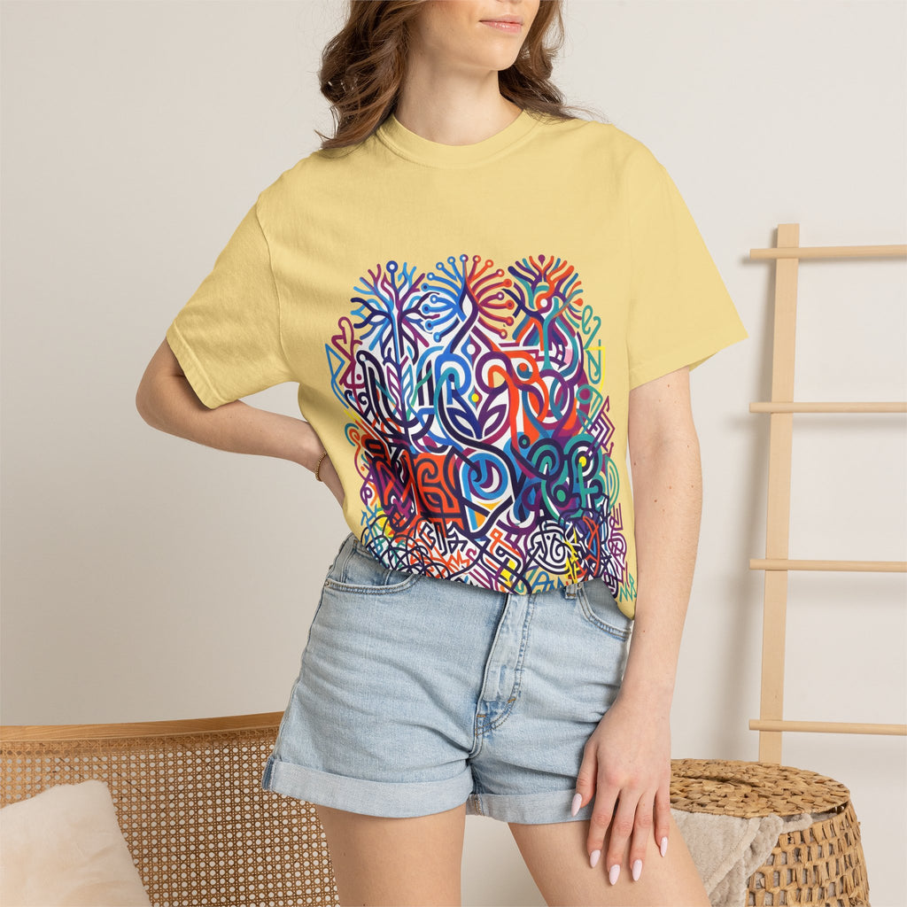 Unisex T-Shirt - Modern Abstract Organic Geometric Art | Comfort