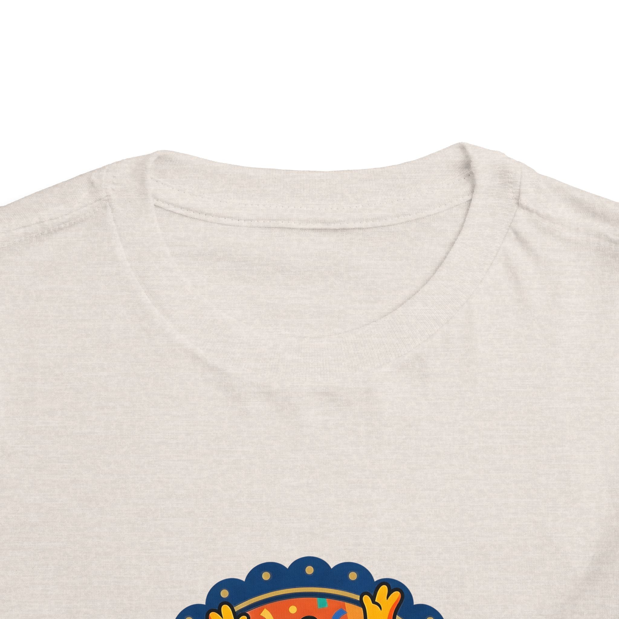 Toddler Tee - Vibrant Playful Celebration Dancing Confetti Shirt