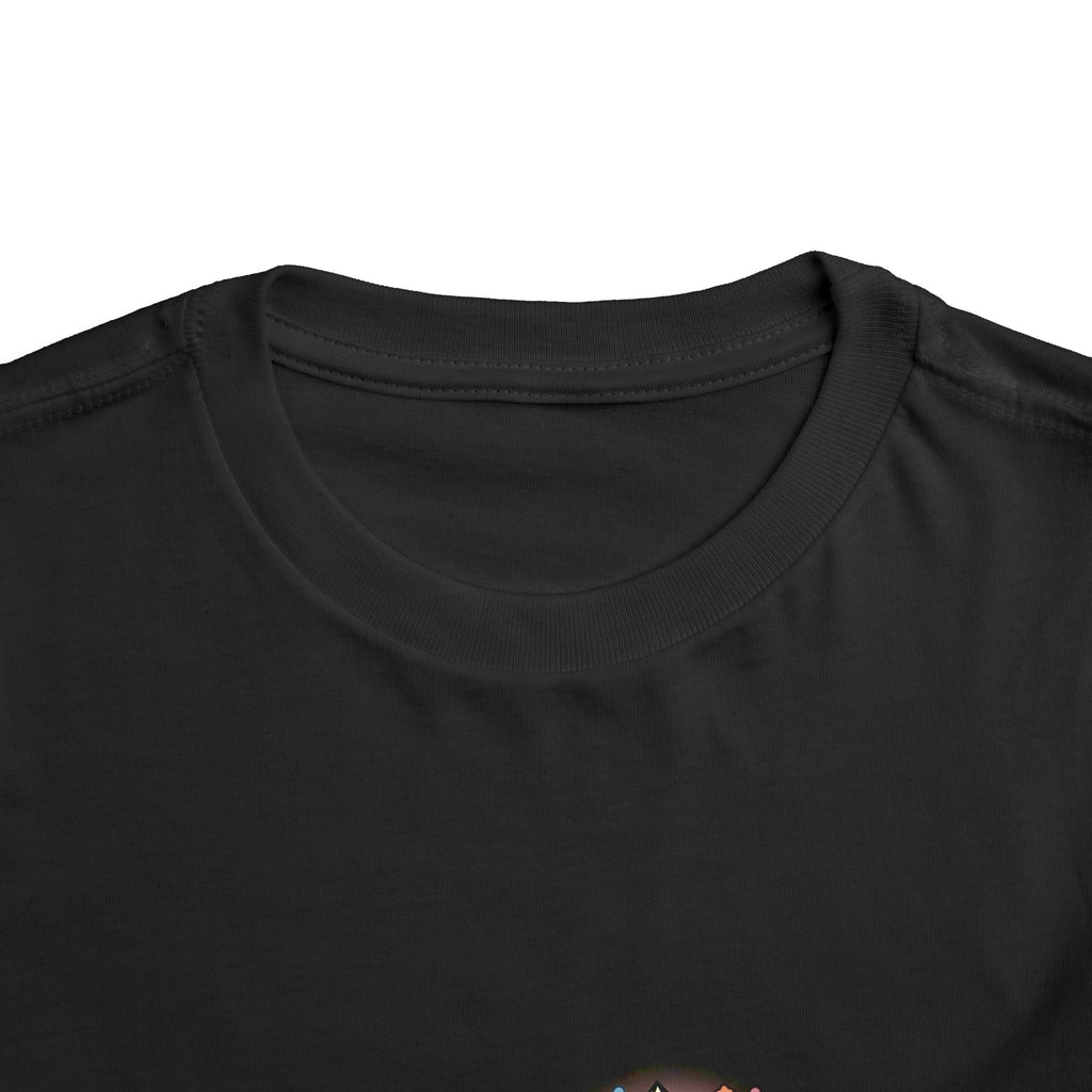 Toddler Short Sleeve Tee - Whimsical Cosmic Creature Stars