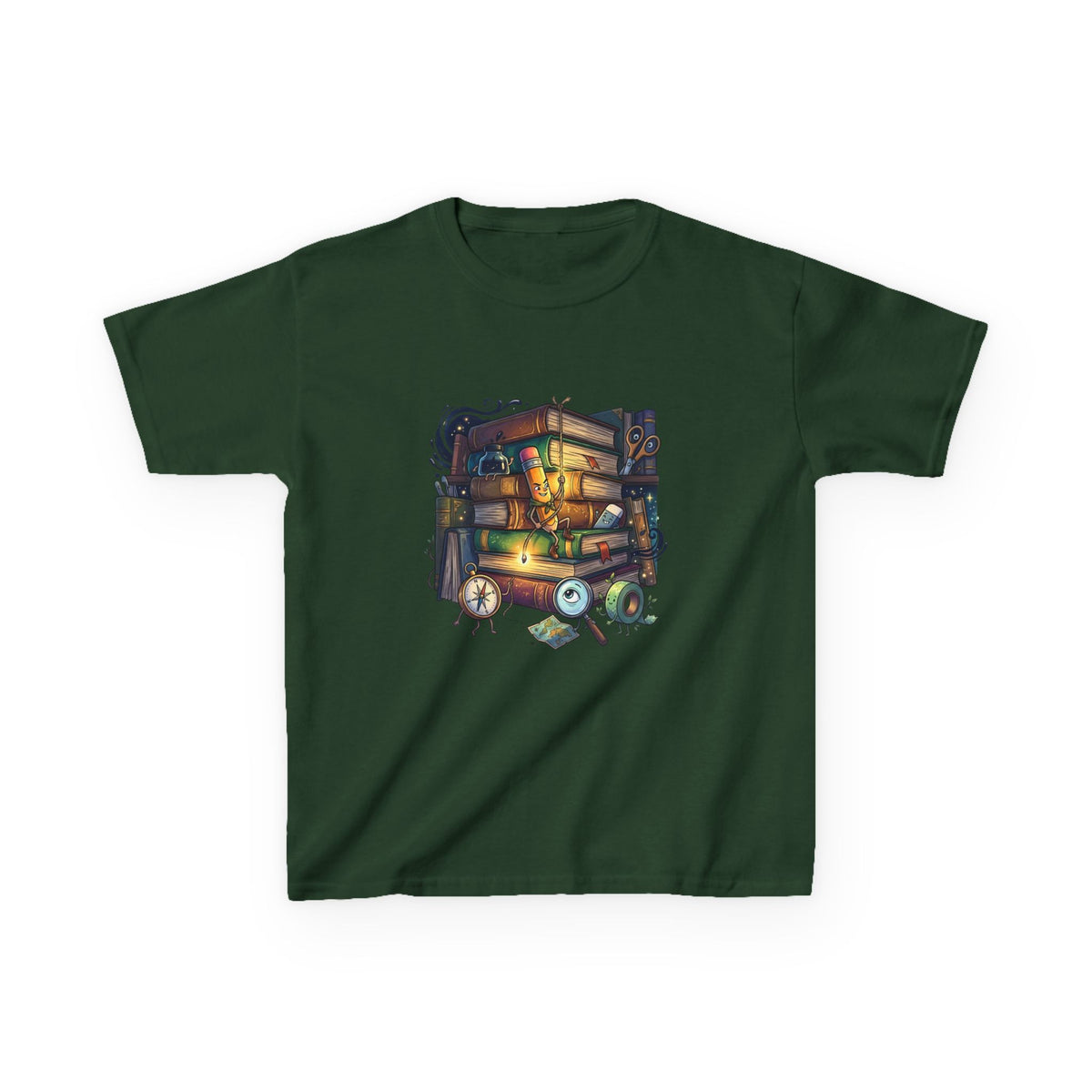 Kids Tee - Learning Adventure Books | Whimsical Storybook Gift