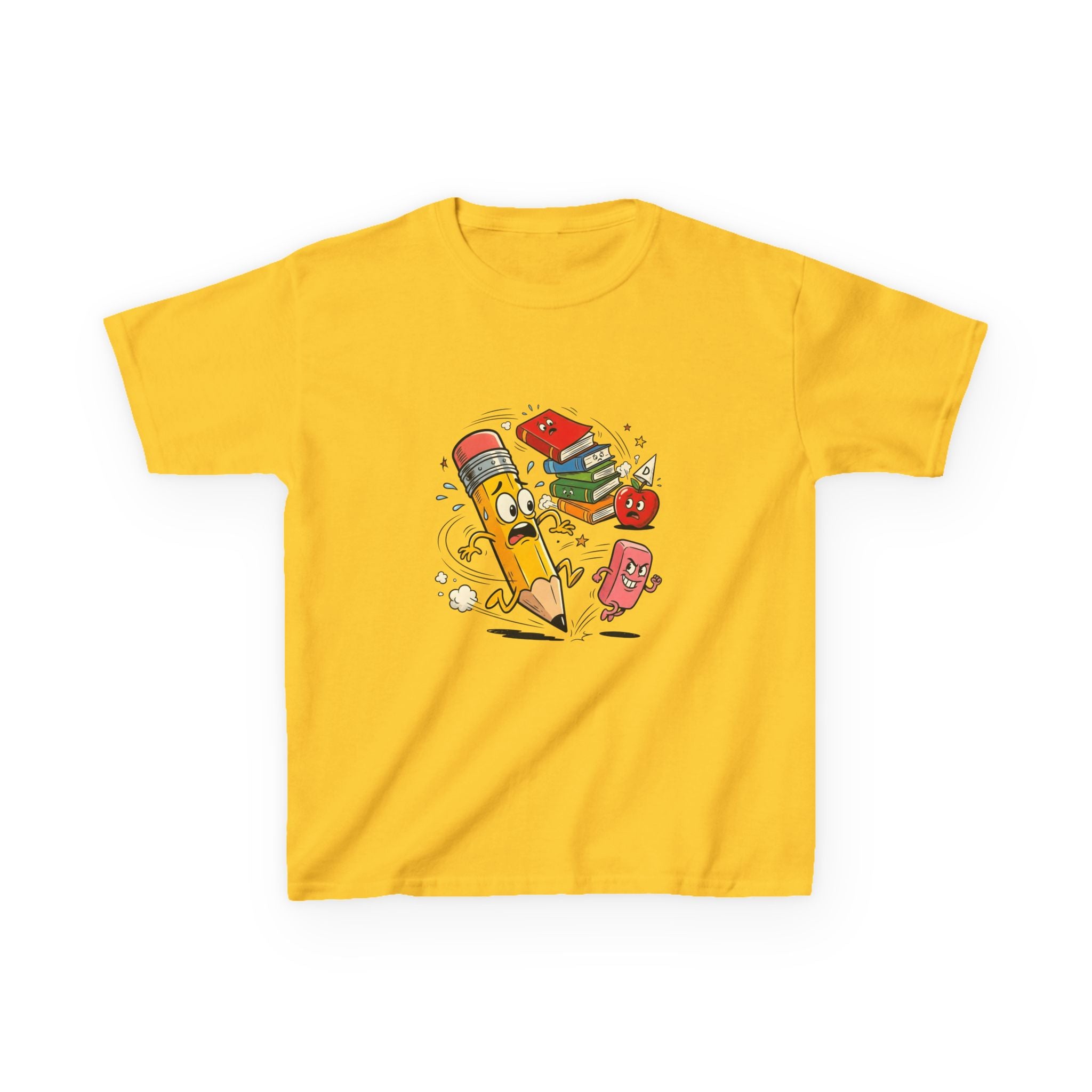 Kids T-Shirt - Stressed School Supplies | Chaotic Academic Humor