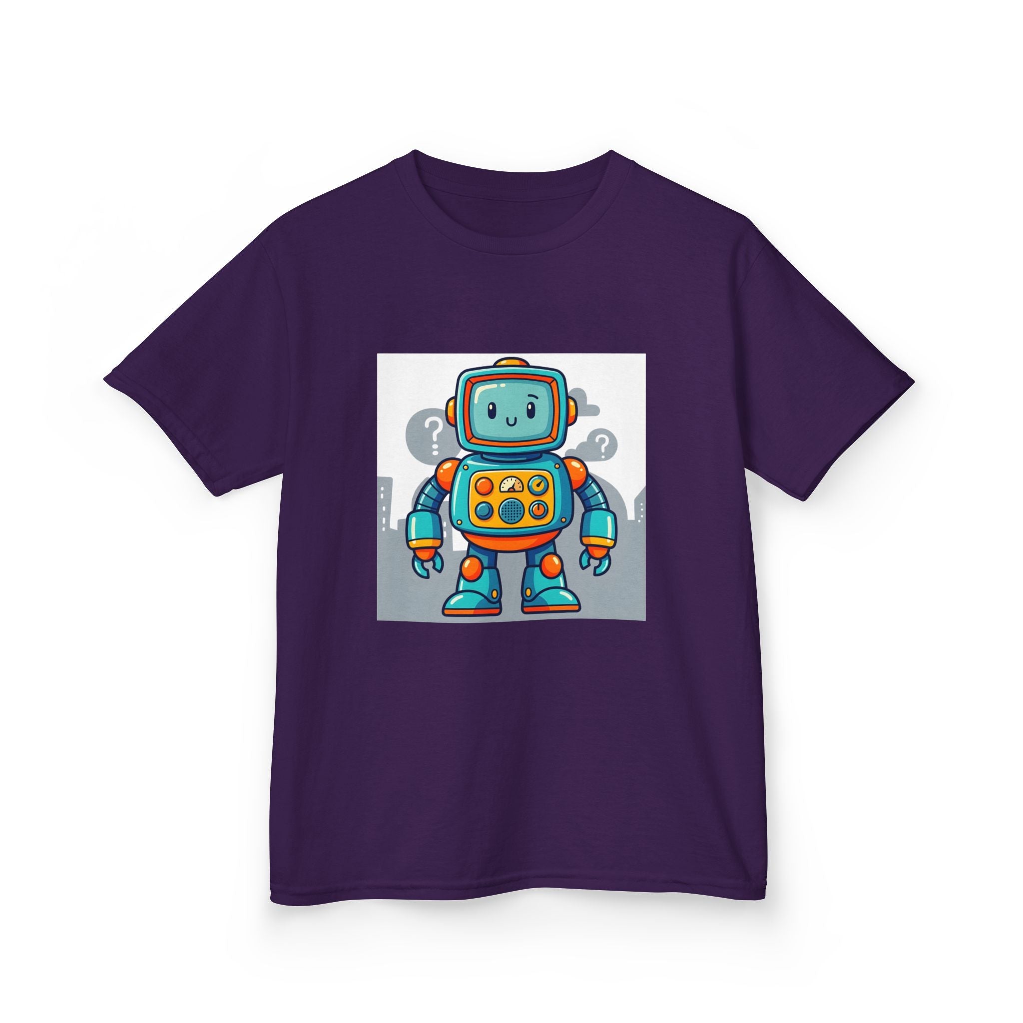 Kids Robot Tee - Cute Cartoon Robot | AI Technology Gift