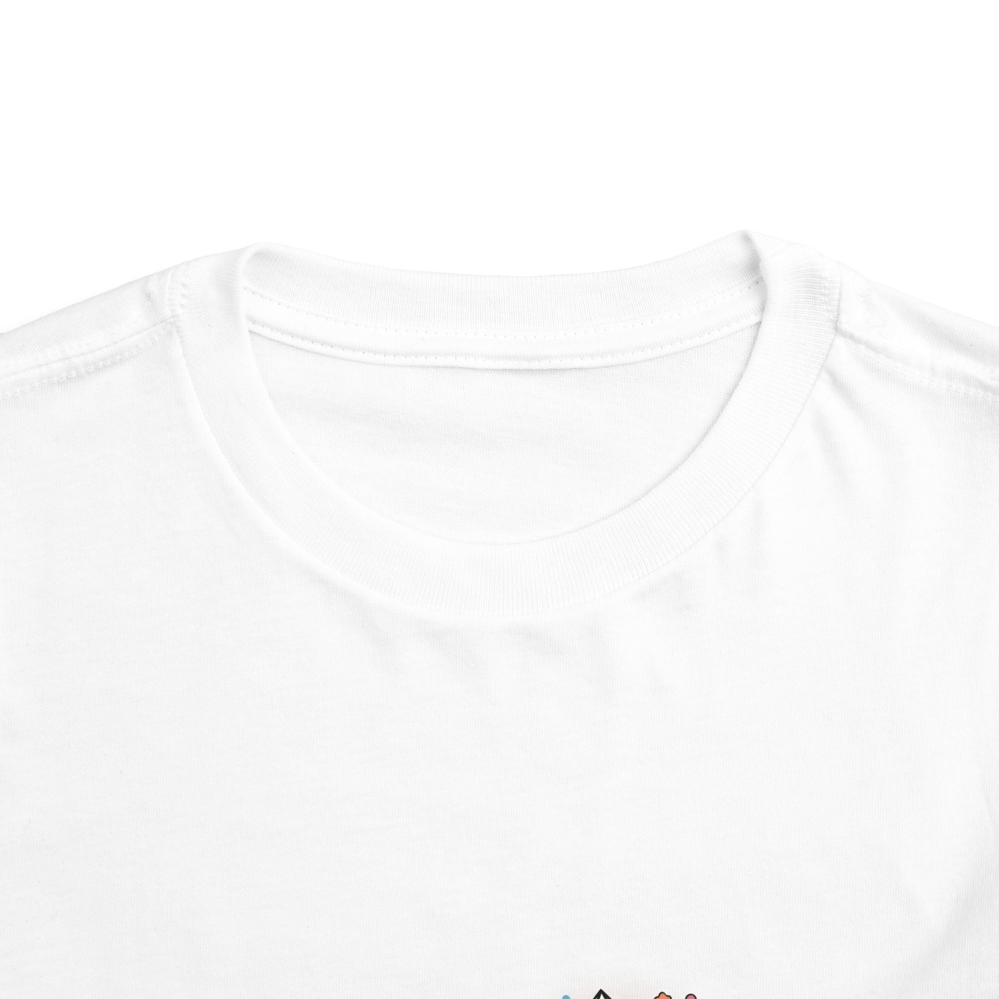 Toddler Short Sleeve Tee - Whimsical Cosmic Creature Stars