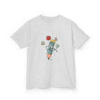 Kids School T-Shirt - Hand-Drawn Whimsical Learning Design
