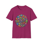 T-Shirt - Psychedelic Monster Swirl | Vibrant Alien Party