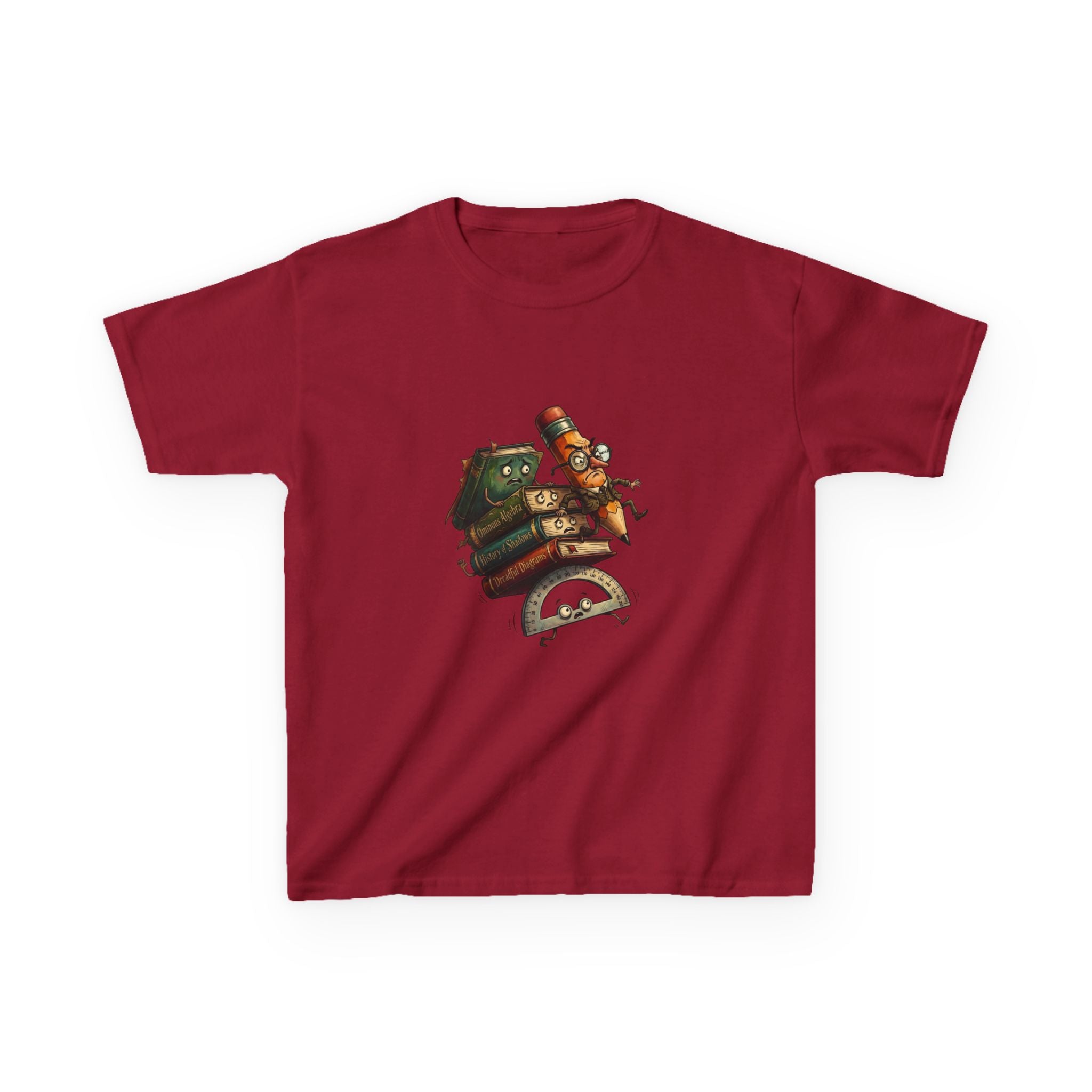 Kids T-Shirt - Funny Academic Stress | Ominous Algebra Design
