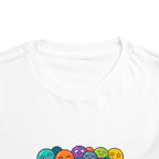 Toddler Tee - Expressive Emoji Faces | Kids Emotions & Feelings