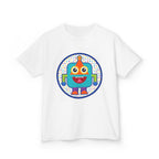 Kids Robot T-Shirt - Cute Geometric Design | Festive Party Tee