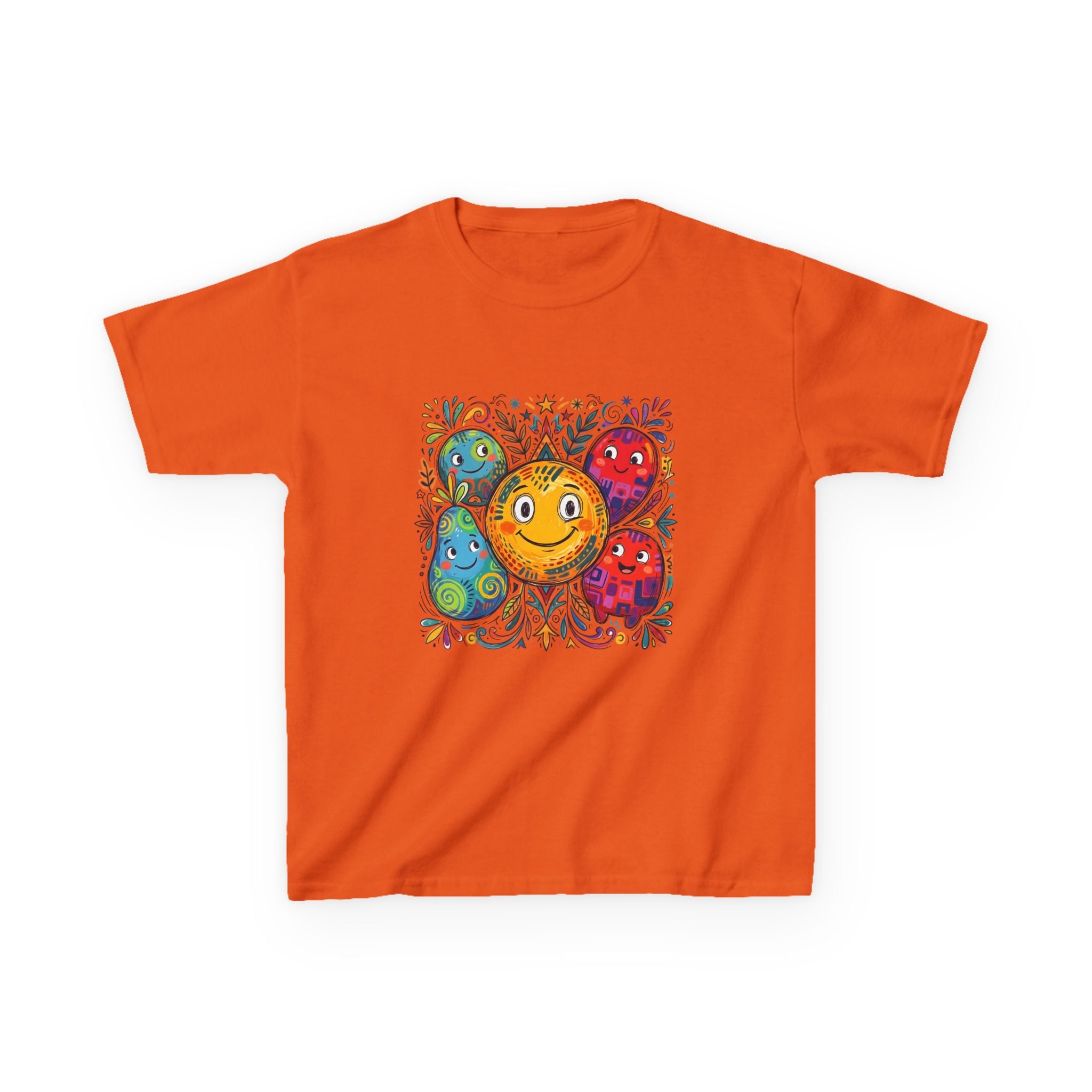 Kids Tee - Happy Friends & Colorful Joy | Playful Character Gift