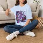 T-Shirt - Vibrant Psychedelic Cosmic Goddess Spiritual Flow