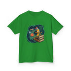 Kids School Supplies Tee - Whimsical Cartoon Design | Back to School
