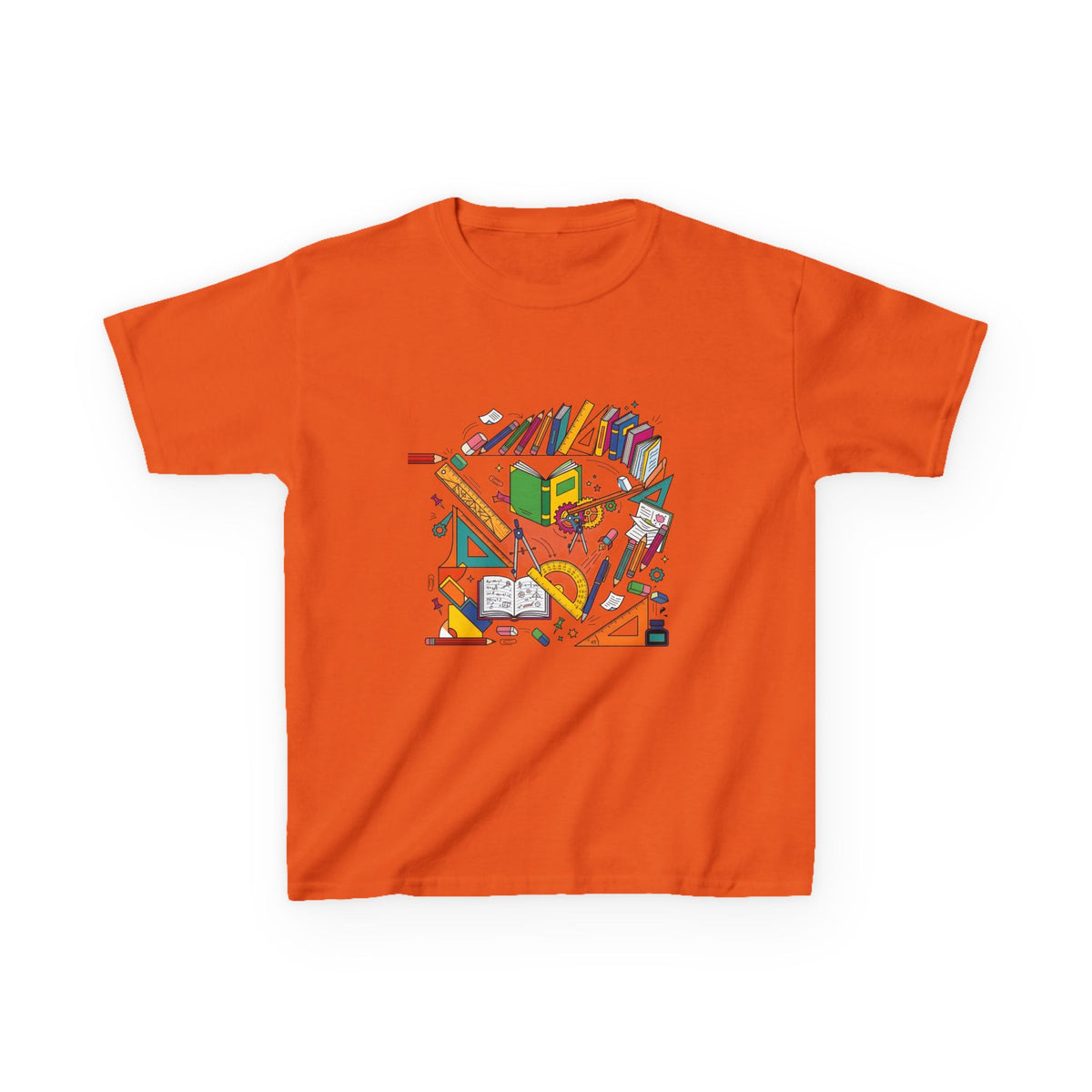 Kids School Supplies Tee - Doodle Art 2026 | Back to School