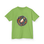 Kids T-Shirt - Whimsical Space Ghost & Planets | Retro Adventure