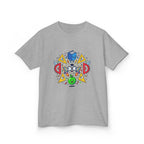 Kids Tee - Cartoon School Supplies & Learning Design | Back to School