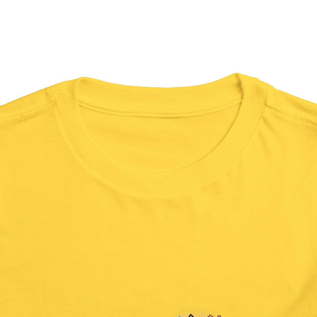 Toddler Short Sleeve Tee - Whimsical Cosmic Creature Stars