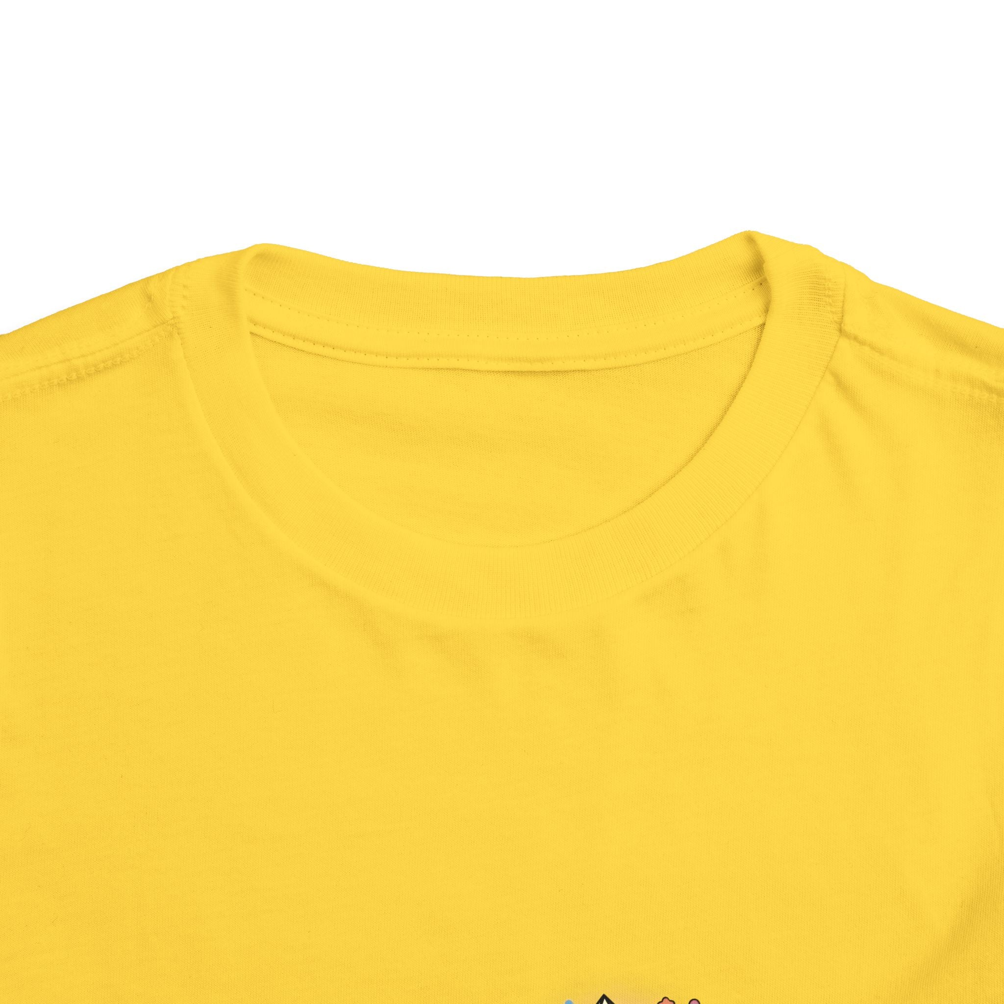 Toddler Short Sleeve Tee - Whimsical Cosmic Creature Stars