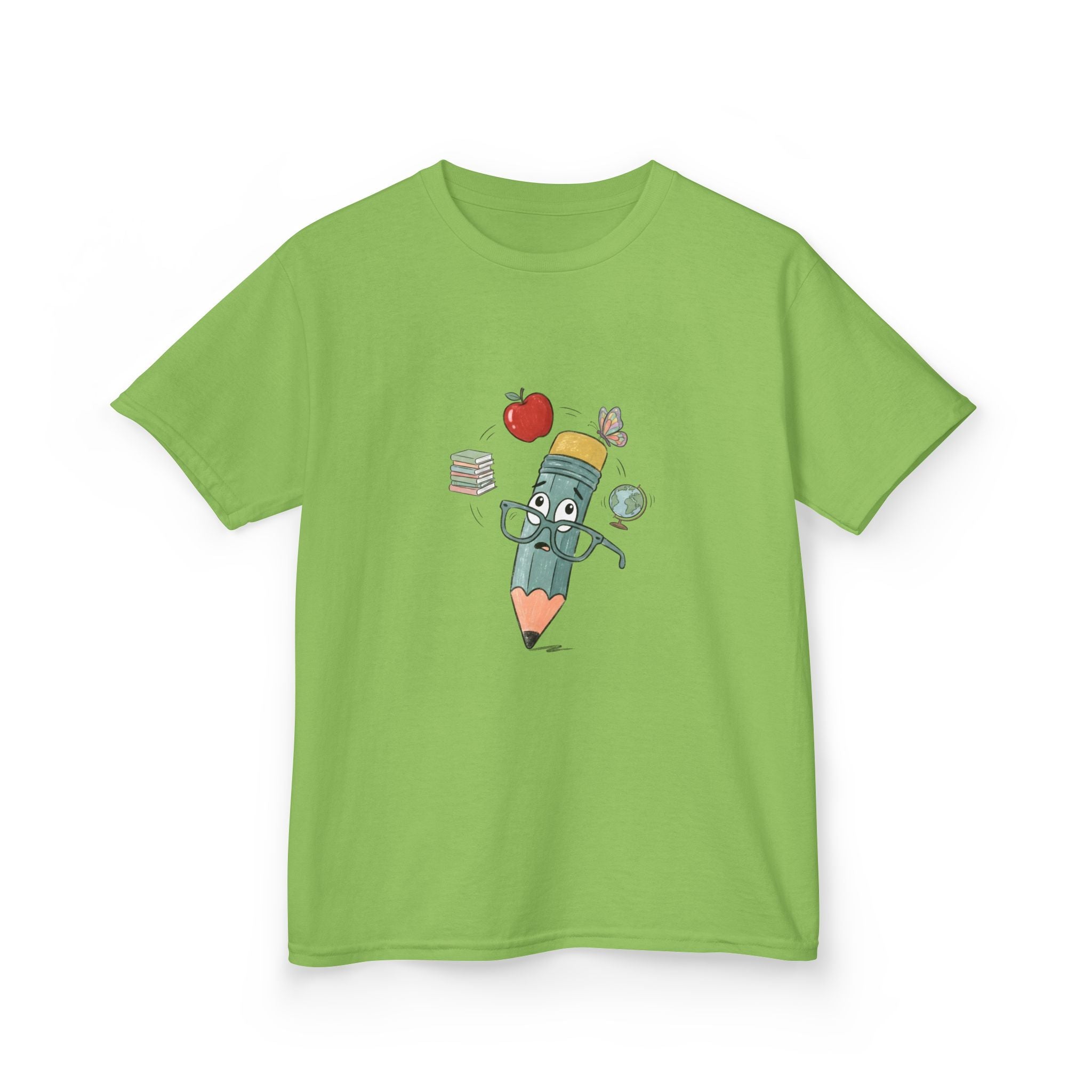 Kids School T-Shirt - Hand-Drawn Whimsical Learning Design