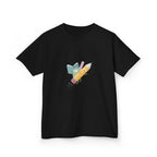 Kids Tee - Playful School Supplies Cartoon | Back to School Fun