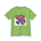 Kids T-Shirt - Cute 3-Eyed Monster Cartoon | Colorful & Fun