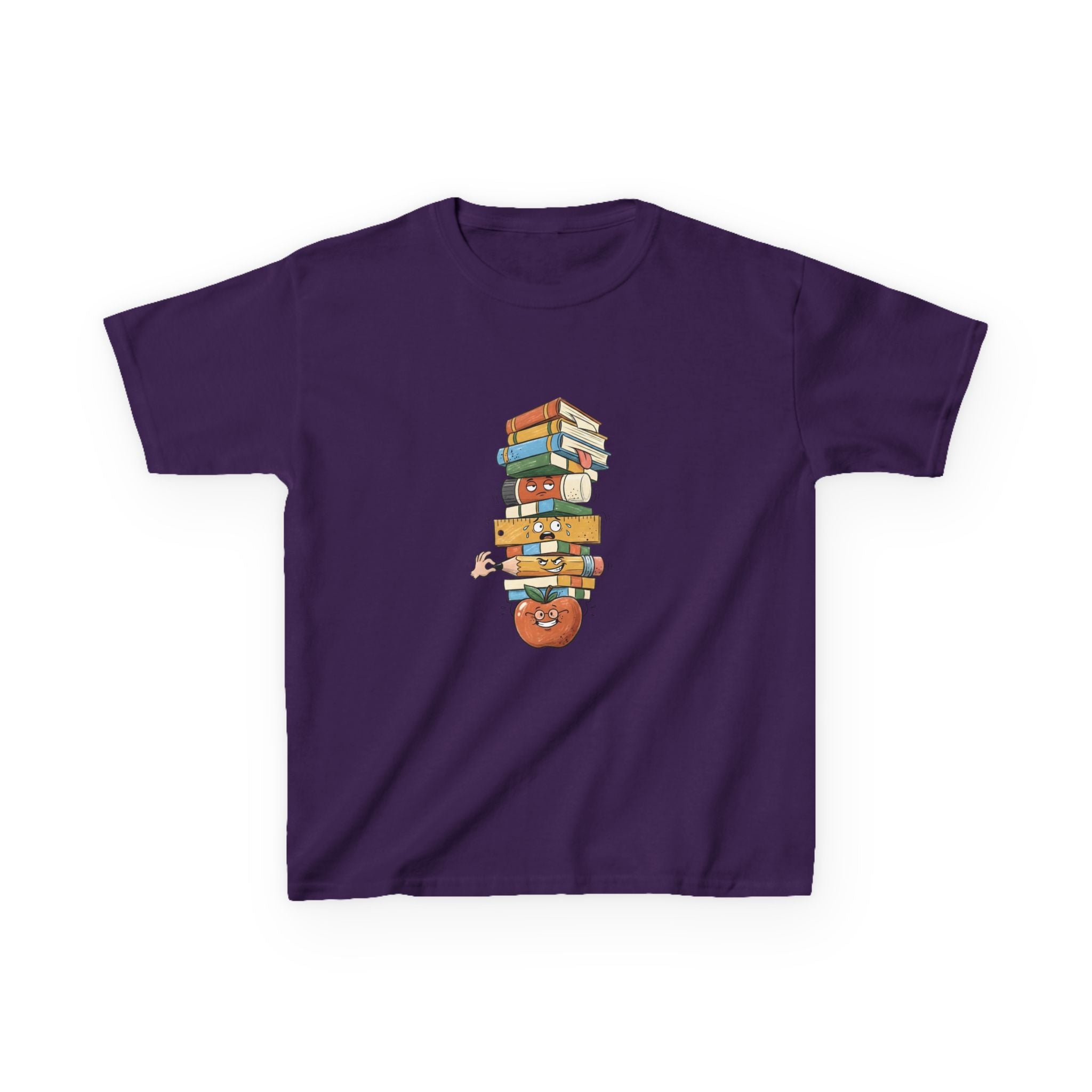 Kids T-Shirt - Funny School Supplies Cartoon | Back to School