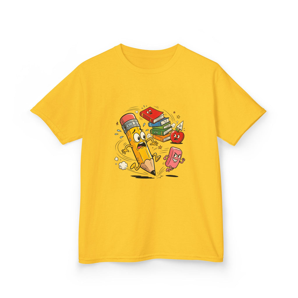 Kids T-Shirt - Stressed School Supplies | Chaotic Academic Humor