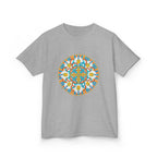 Kids T-Shirt - Math & Drafting Tools Mandala | STEM