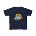 Kids School Bus T-Shirt - Cute Squirrel Driving Cartoon Tee | Back to