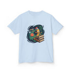 Kids School Supplies Tee - Whimsical Cartoon Design | Back to School