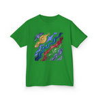 Kids Tee - Vibrant Elemental Magic Energy | Fantasy Glow