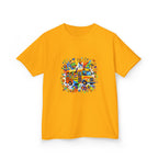 Kids Back to School Tee - Colorful School Bus & Student Shirt