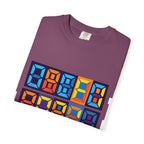 Unisex T-Shirt - Retro Tech 8-Bit Digital Display | Comfort Colors
