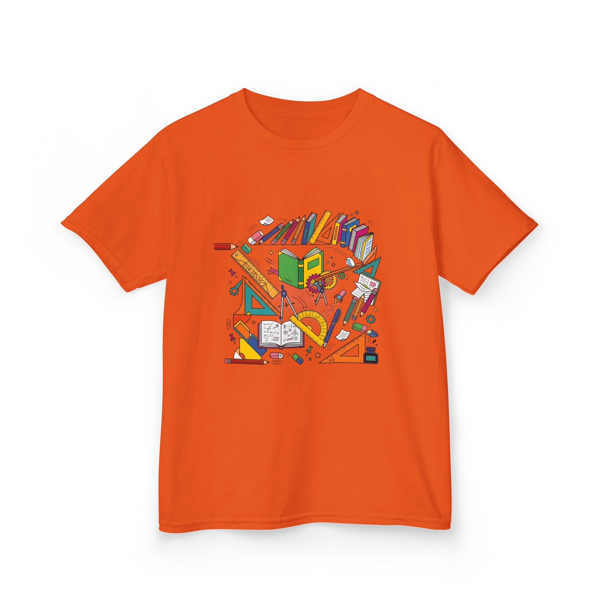 Kids School Supplies Tee - Doodle Art 2026 | Back to School