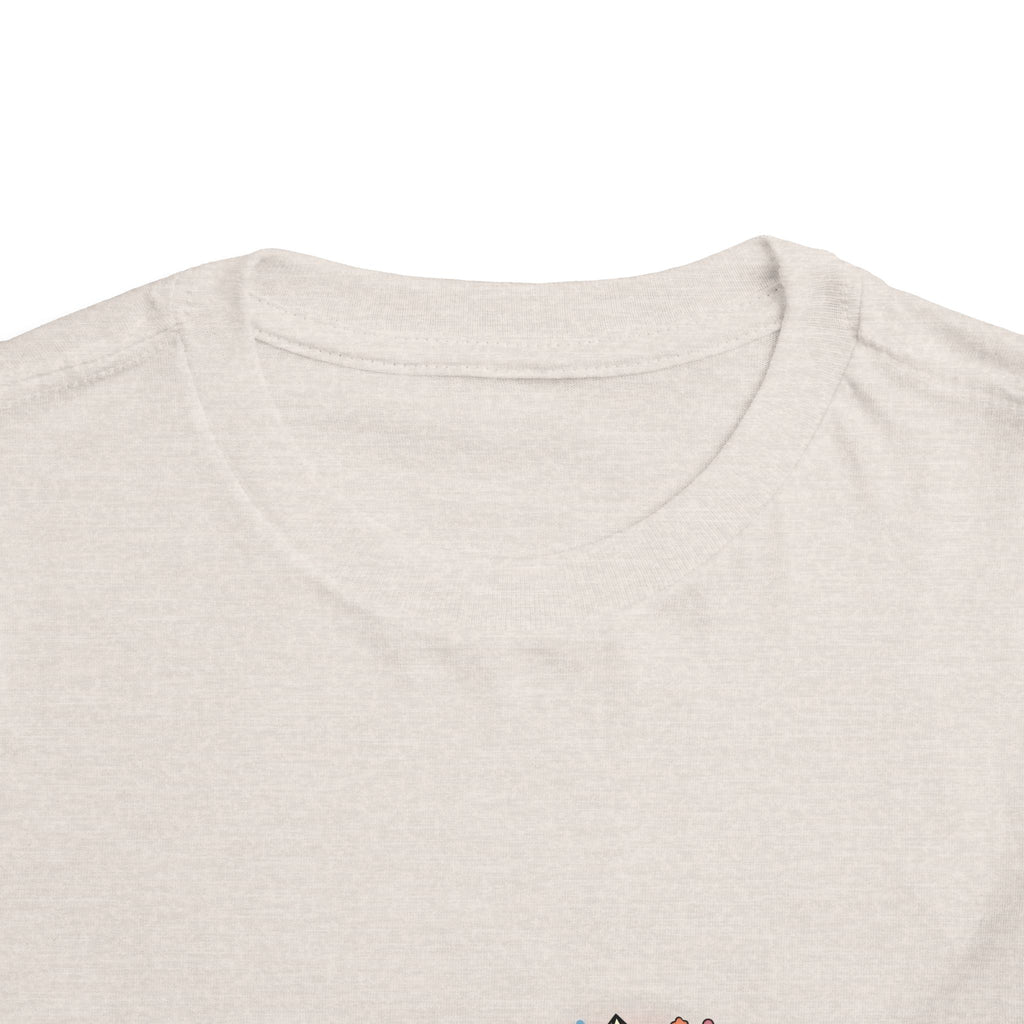 Toddler Short Sleeve Tee - Whimsical Cosmic Creature Stars