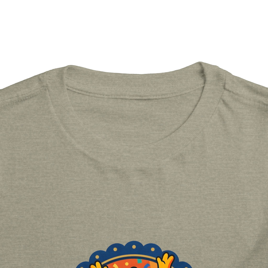 Toddler Tee - Vibrant Playful Celebration Dancing Confetti Shirt