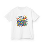 Kids School Supplies Tee - Colorful Education Design | Back to School