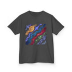 Kids Tee - Vibrant Elemental Magic Energy | Fantasy Glow