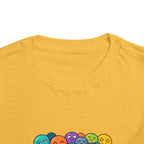 Toddler Tee - Expressive Emoji Faces | Kids Emotions & Feelings