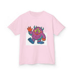 Kids T-Shirt - Cute 3-Eyed Monster Cartoon | Colorful & Fun