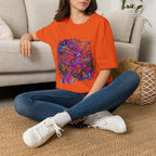 T-Shirt - Vibrant Psychedelic Cosmic Goddess Spiritual Flow