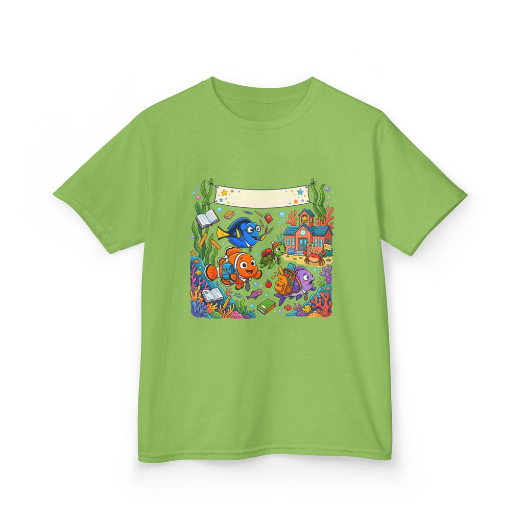 Kids T-Shirt - Whimsical Underwater School ABC | Back to School