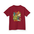 Kids Tee - Ancient History Overstuffed Edition | School Stress Back