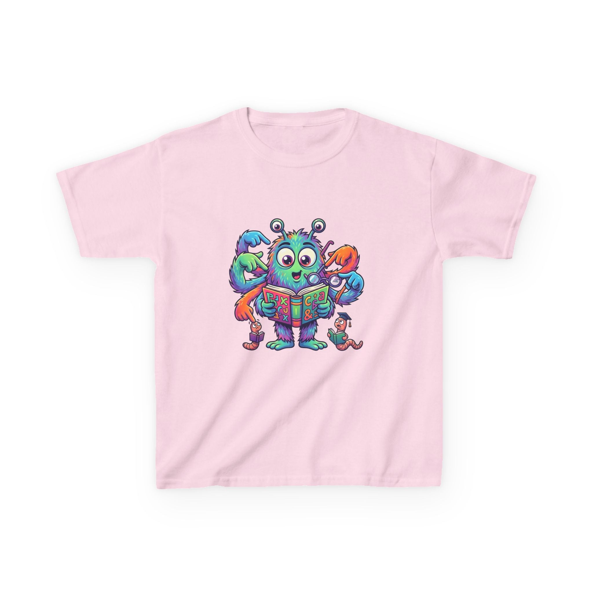 Cute Monster Kids Tee - Learning & Education T-Shirt