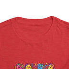 Toddler T-Shirt - Vibrant Whimsical Creatures | Doodle Art