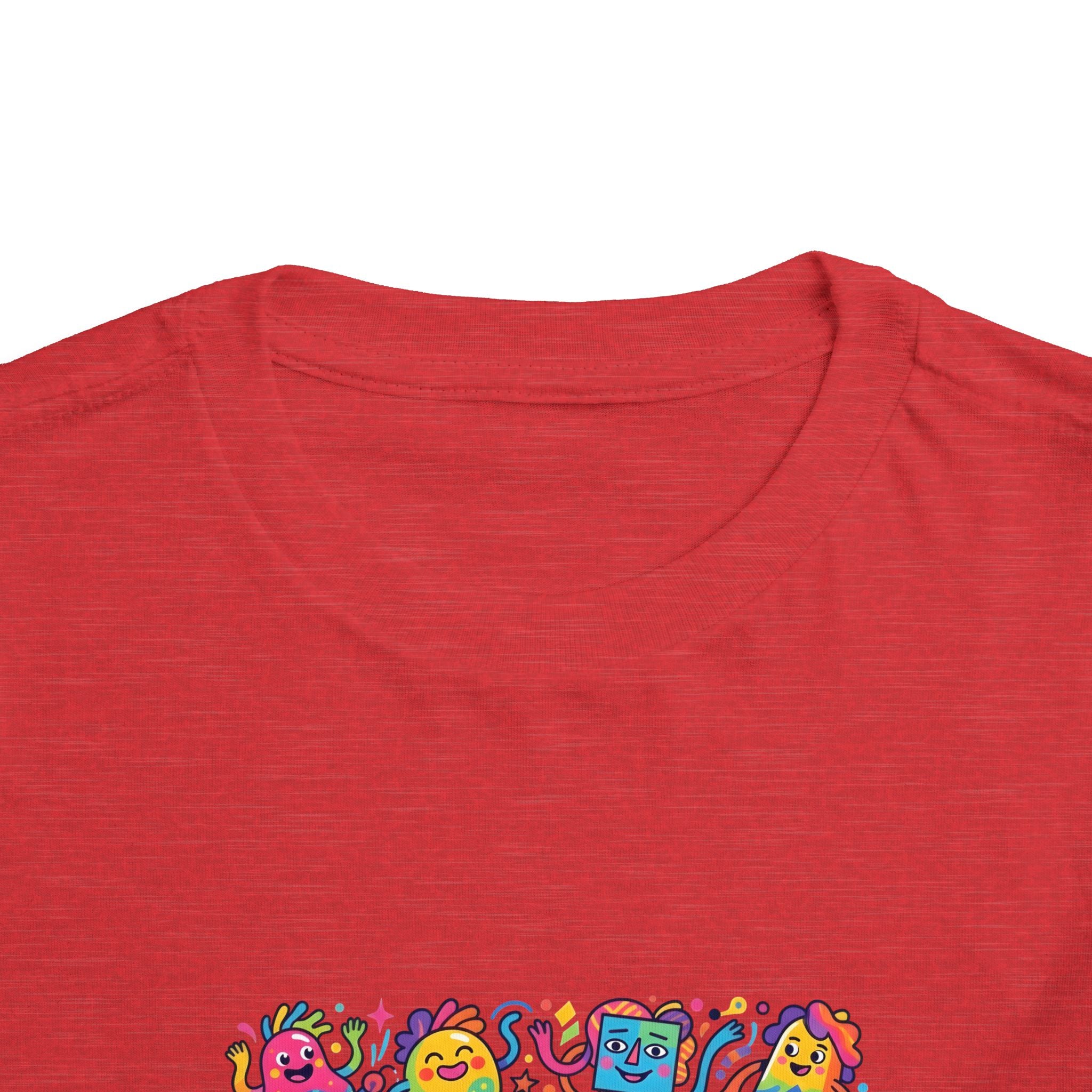 Toddler T-Shirt - Vibrant Whimsical Creatures | Doodle Art