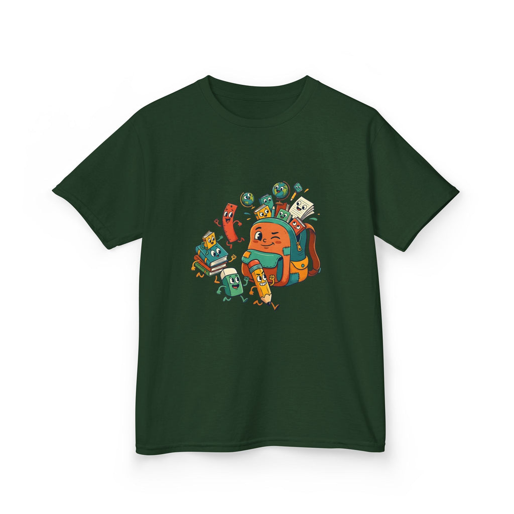 Kids T-Shirt - Cartoon School Supplies | Back to School