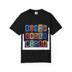 Unisex T-Shirt - Retro Tech 8-Bit Digital Display | Comfort Colors