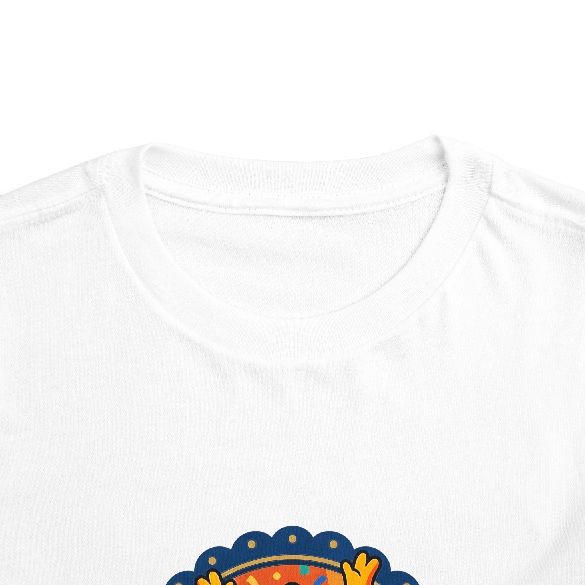 Toddler Tee - Vibrant Playful Celebration Dancing Confetti Shirt
