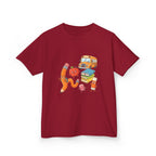 Kids T-Shirt - Cute Cartoon School Supplies | First Day of School