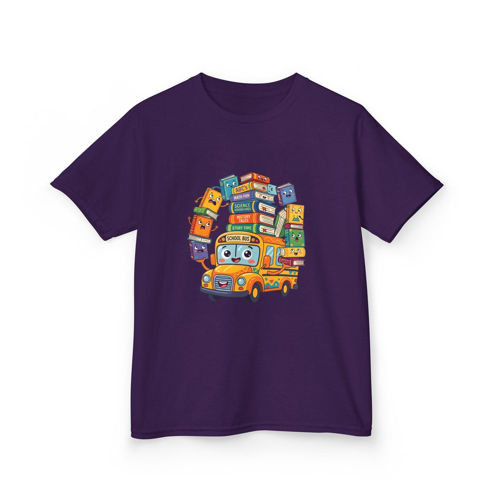 Kids Learning Tee - ABC's, Math & Science School Bus Fun