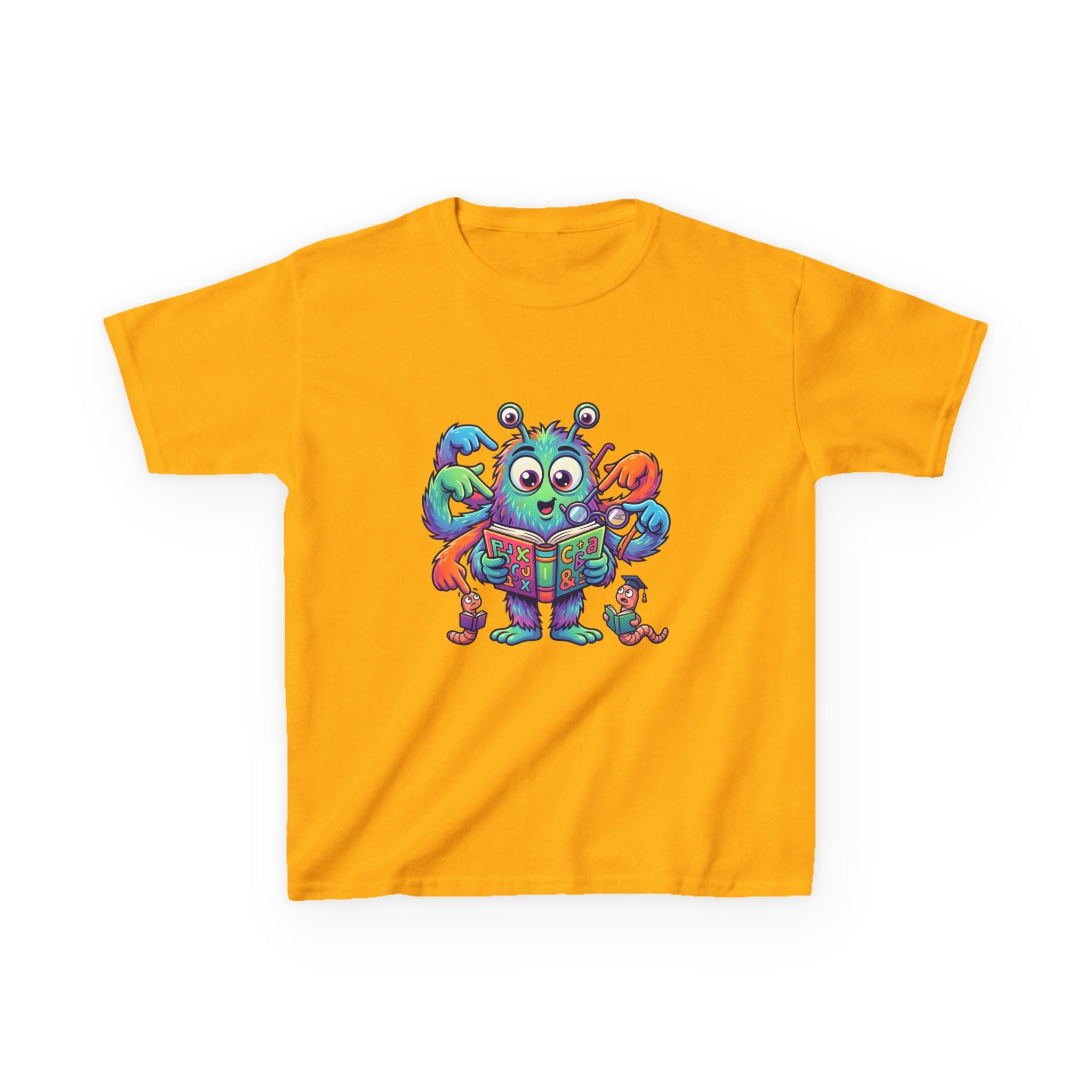 Cute Monster Kids Tee - Learning & Education T-Shirt
